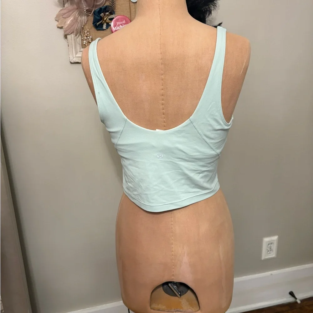 Lululemon Athletica Align Light Green Crop Top - Picture 3 of 7